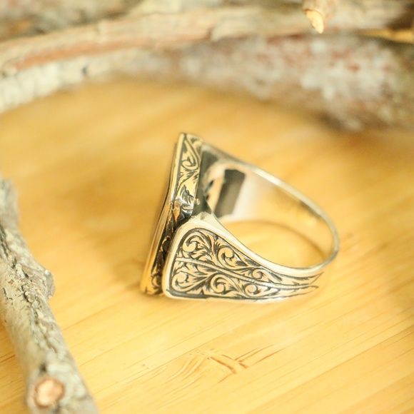 925SterlingSilver Men's Clock MachineryWheels Gear - Picture 7 of 8